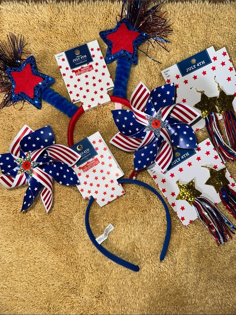 Hobby Lobby festive headbands
